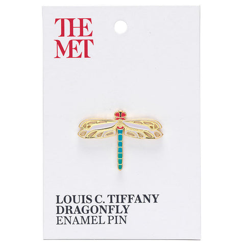 Louis C. Tiffany Dragonfly Enamel Pin