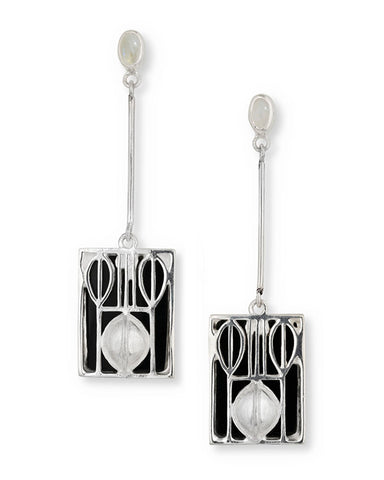 Art & Design Wiener Werkstätte Josef Hoffmann Silver Earrings