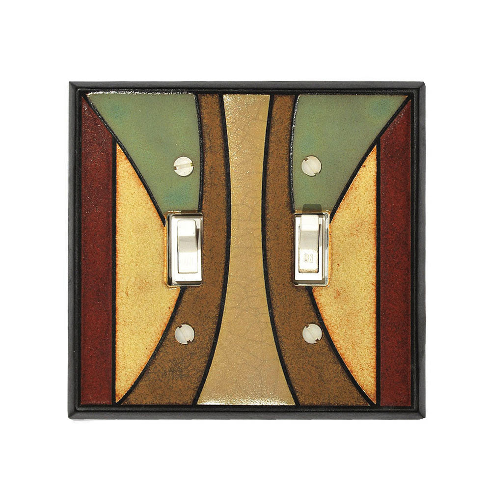 Tile Switch Craftsman Ceramic Tile Switch Plate | ArchitectGiftsPlus