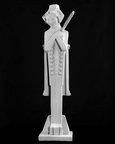 Frank Lloyd Wright Tabletop Sprite with Sceptre (front)